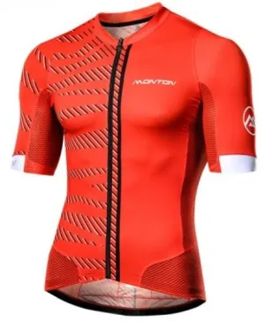 Monton Urban Selvaggio Cycling Jersey - Red