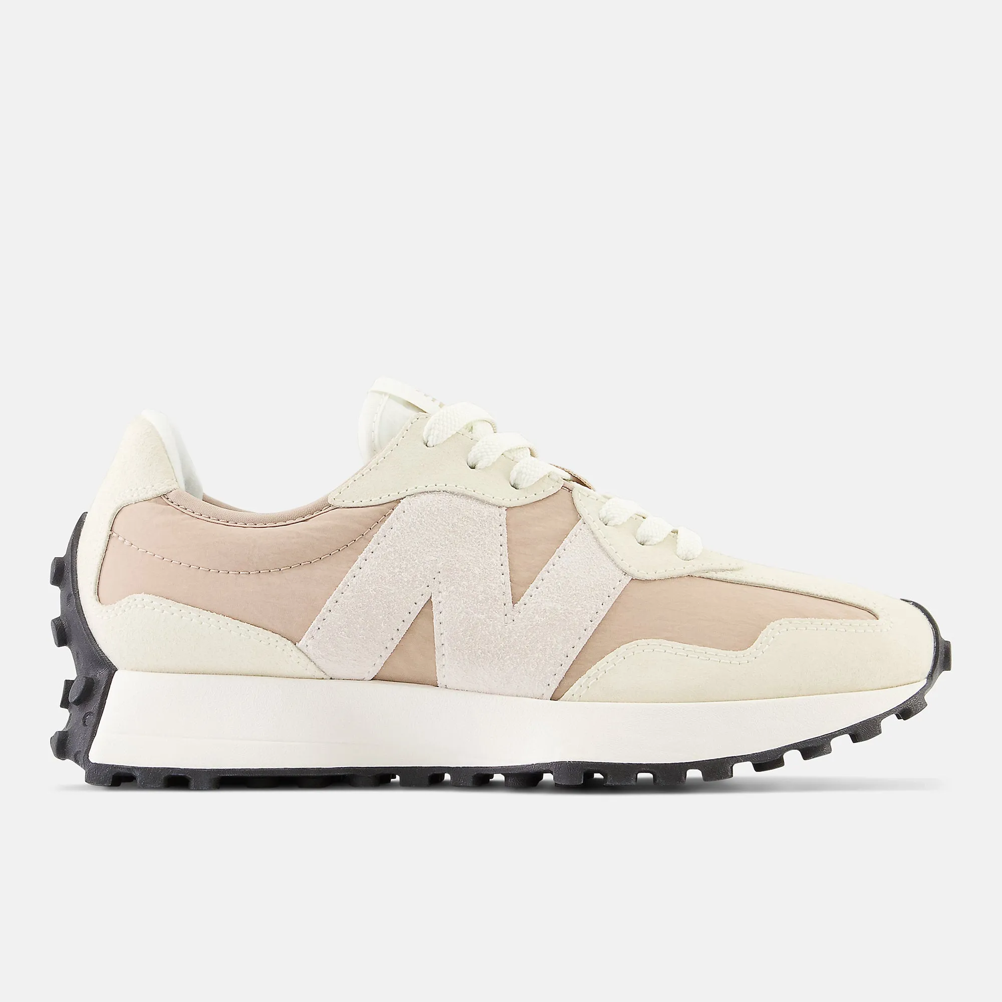 New Balance Womens 327 Fashion Trainers - Angora / Mindful Grey