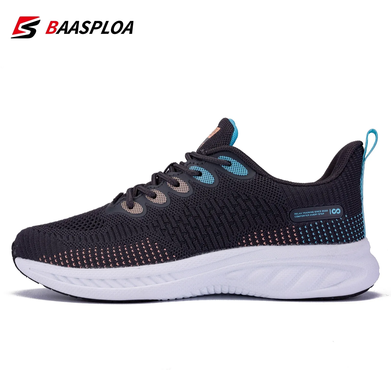 New Women Fashion Sneaker Light Knit Running Shoes
