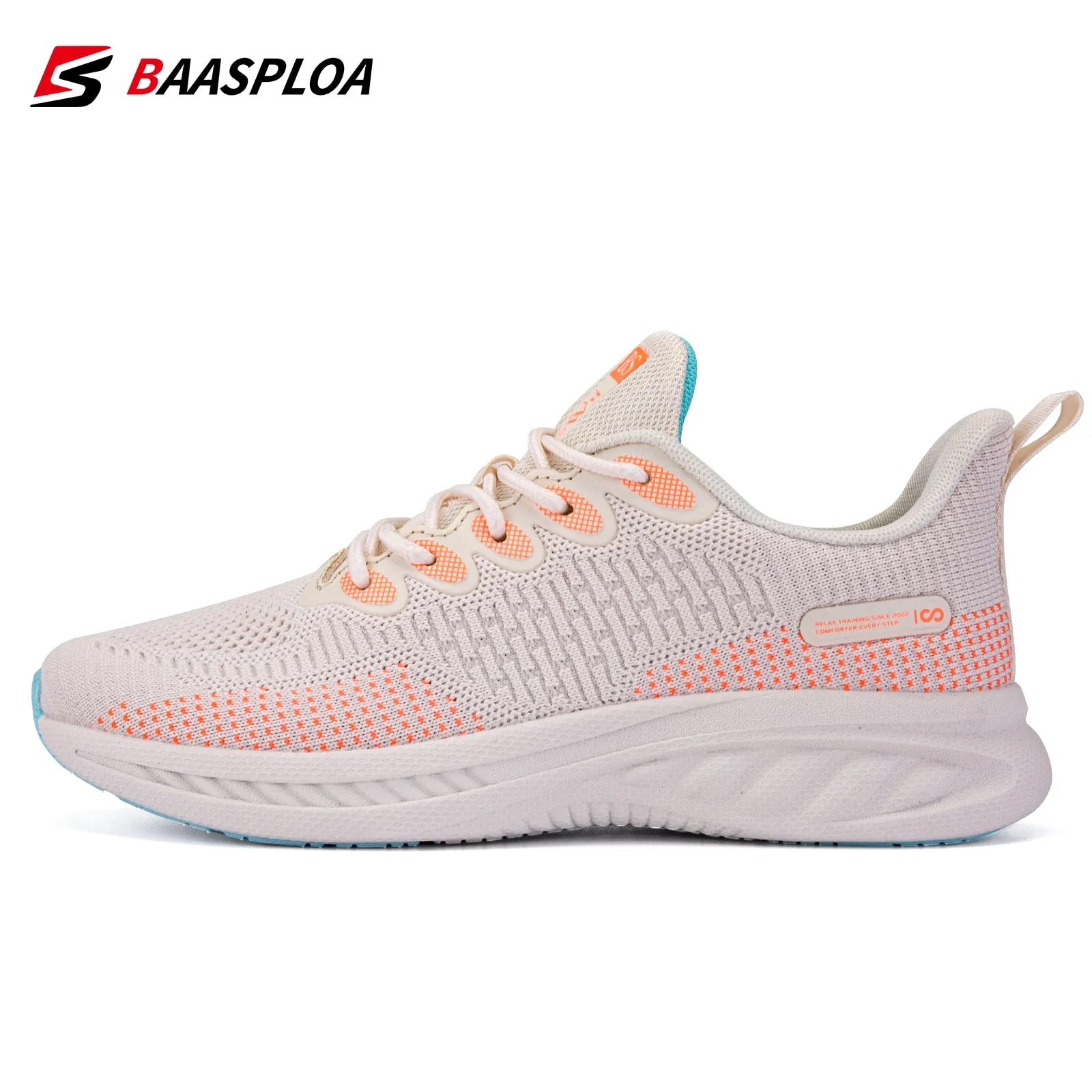 New Women Fashion Sneaker Light Knit Running Shoes