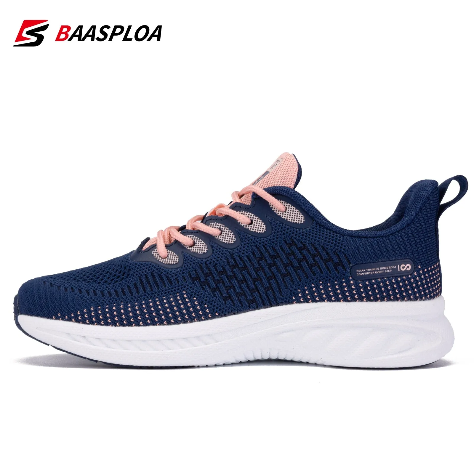 New Women Fashion Sneaker Light Knit Running Shoes