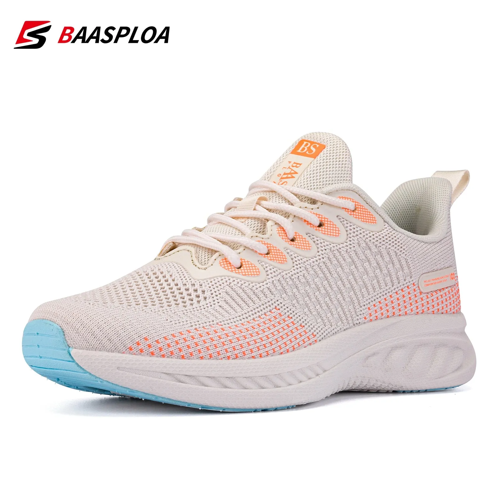 New Women Fashion Sneaker Light Knit Running Shoes