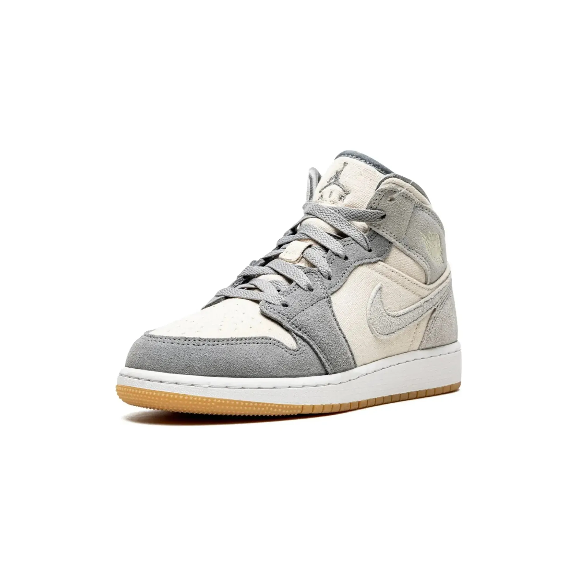 Nike Air Jordan 1 Mid "Coconut Milk Particle Grey"