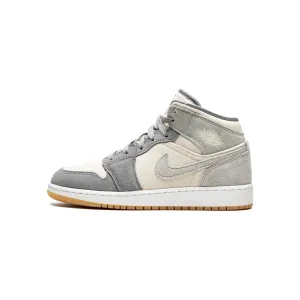 Nike Air Jordan 1 Mid "Coconut Milk Particle Grey"
