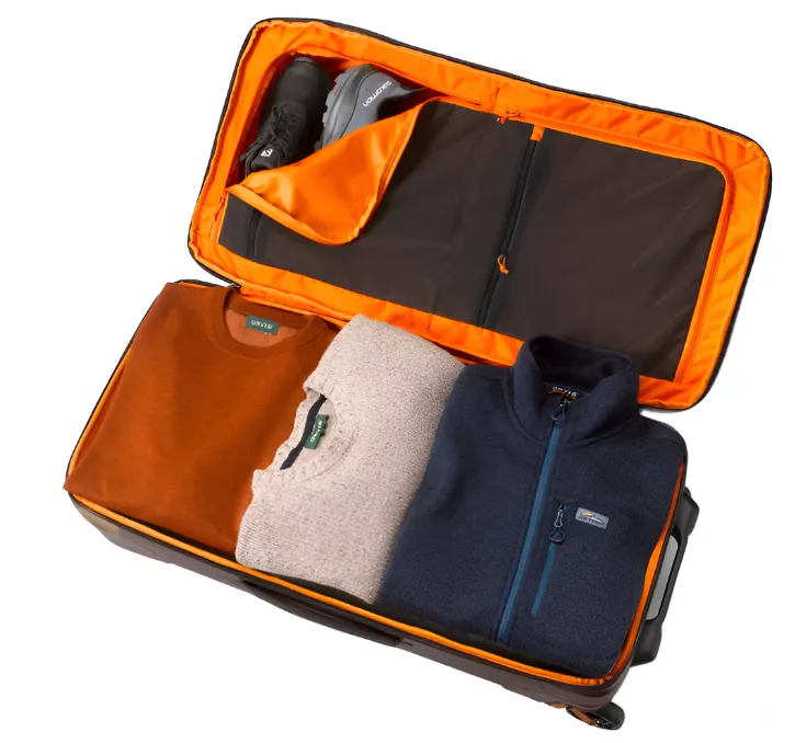 Orvis Trekkage LT Adventure 80L Checked Roller Bag