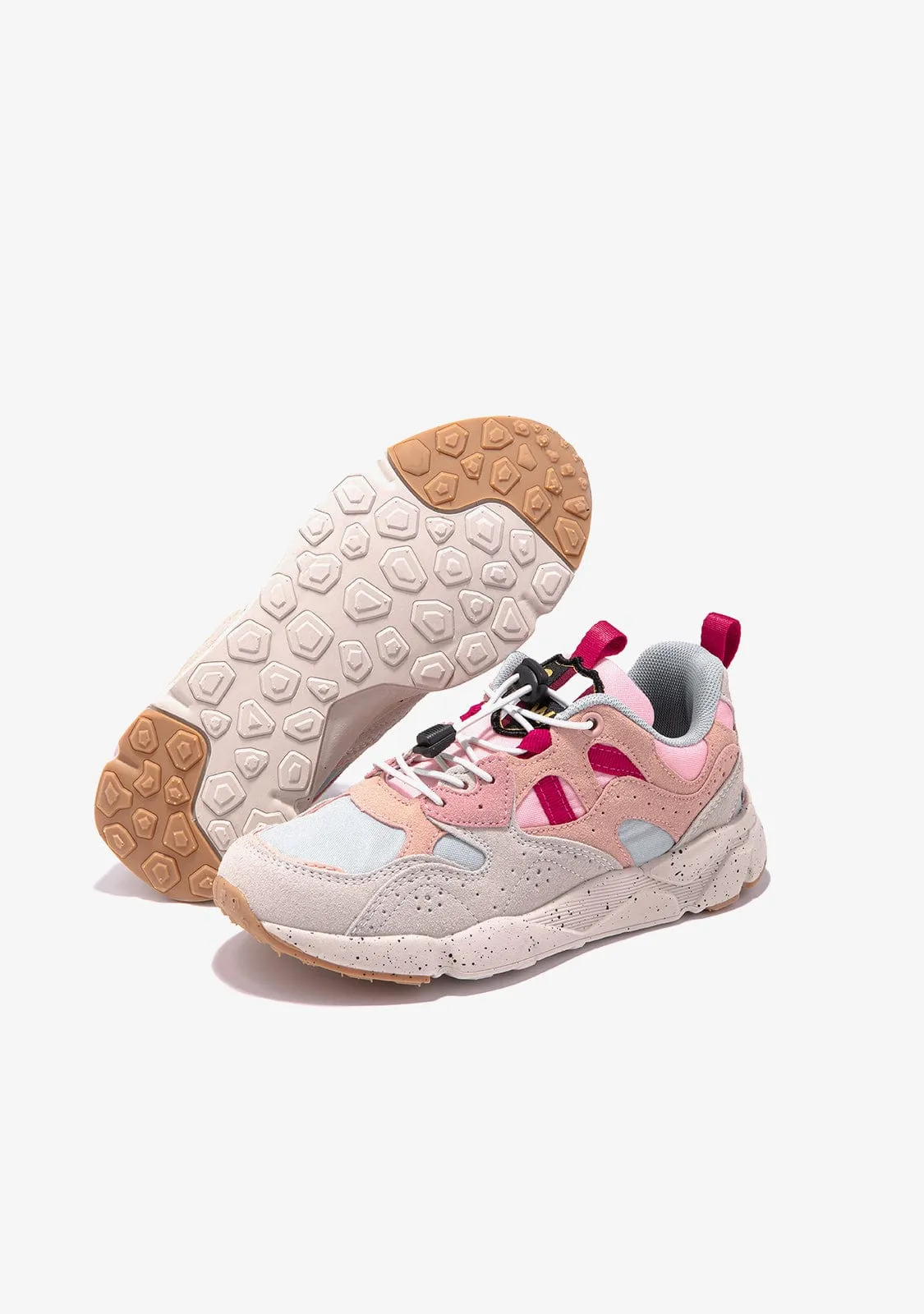 Pink Trail Sneakers B&W
