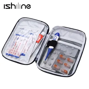 Portable Organizer Mini Travel Bag First Aid Emergency Medical Kit Survival Bag Wrap Gear