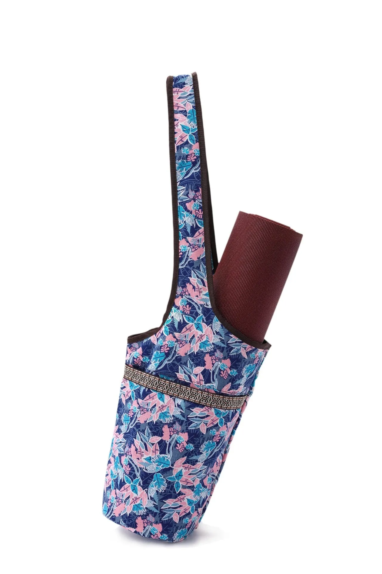 Printed Yoga Mat Tote Bag