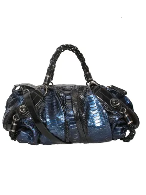 Python Galaxy Top Handle Bag