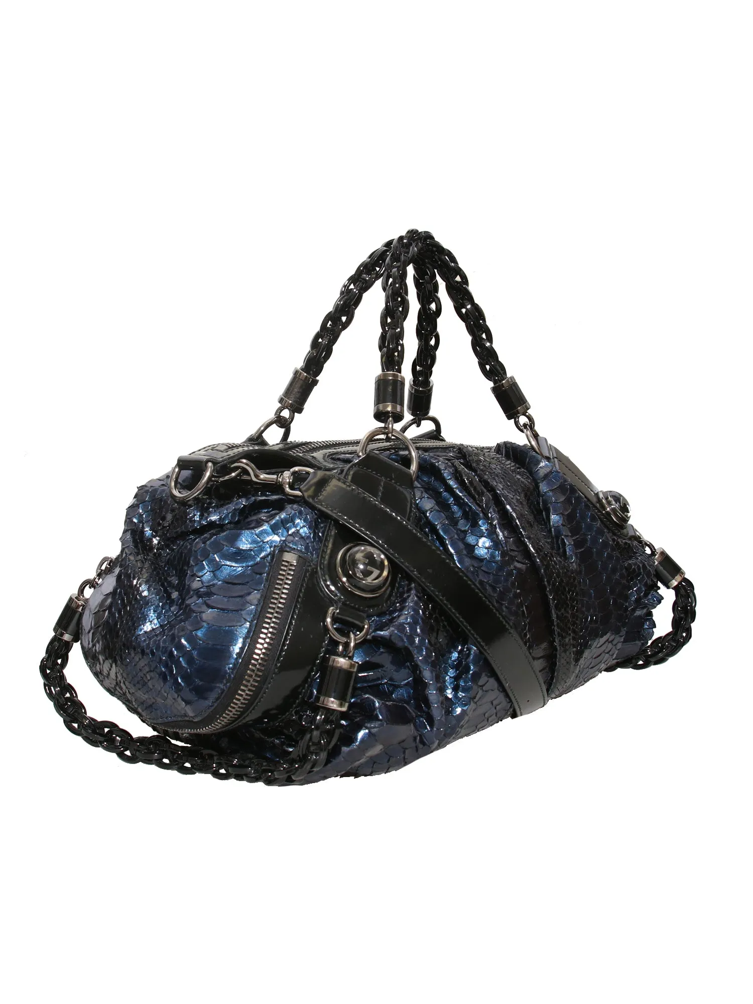 Python Galaxy Top Handle Bag