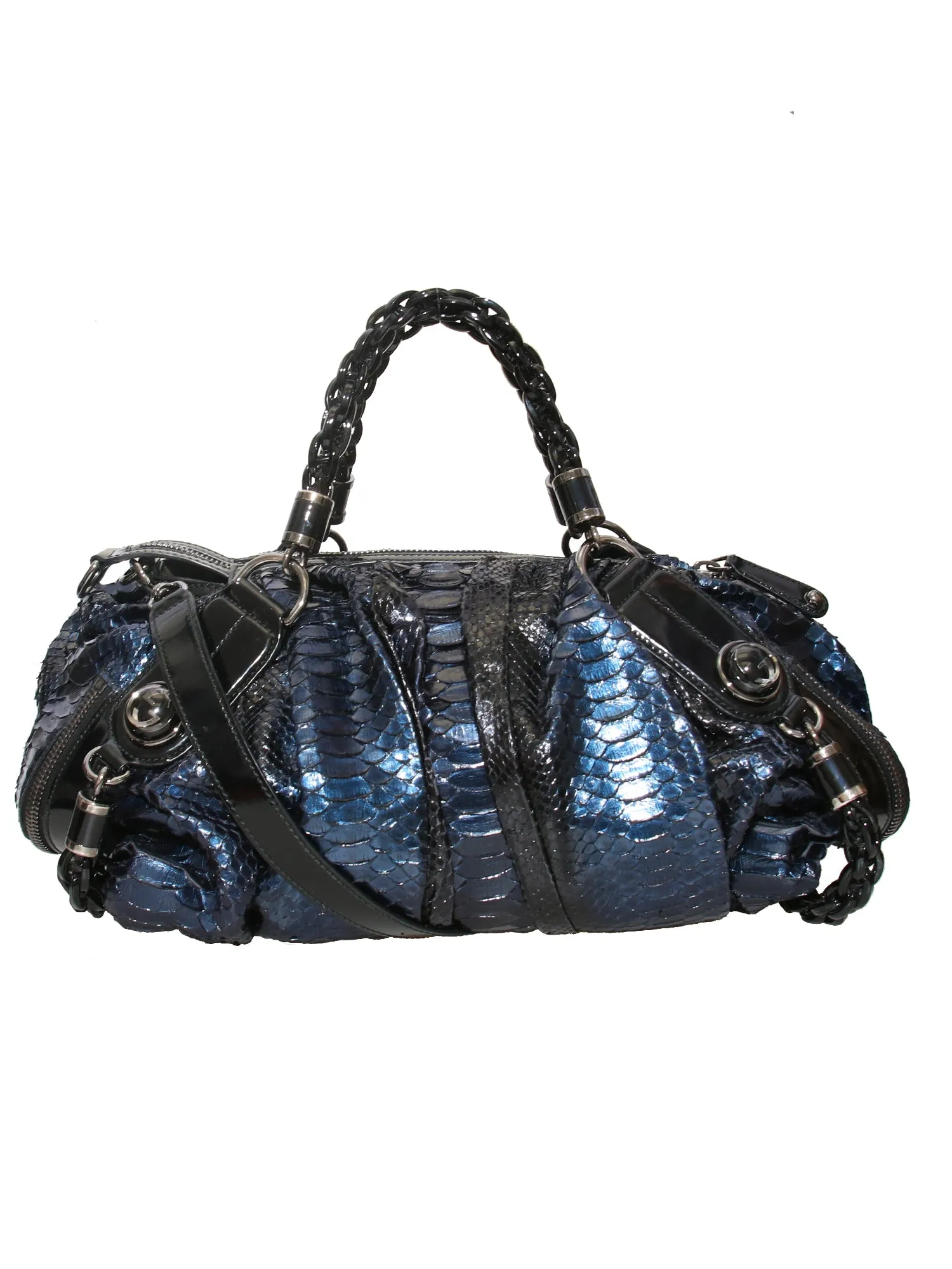 Python Galaxy Top Handle Bag