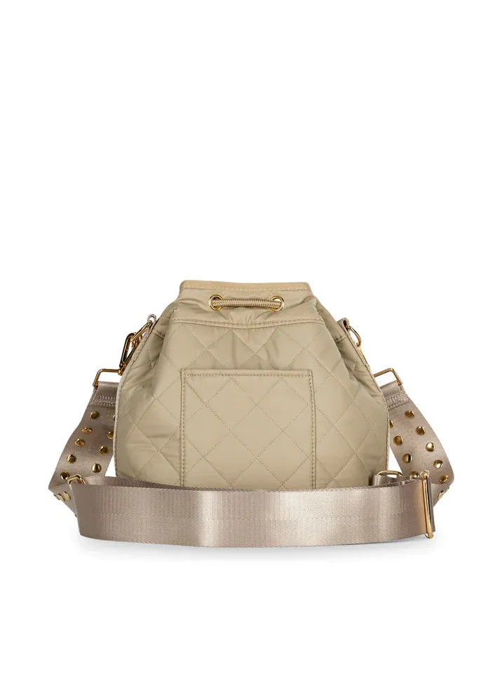 Quilted Bucket Bag Crossbody