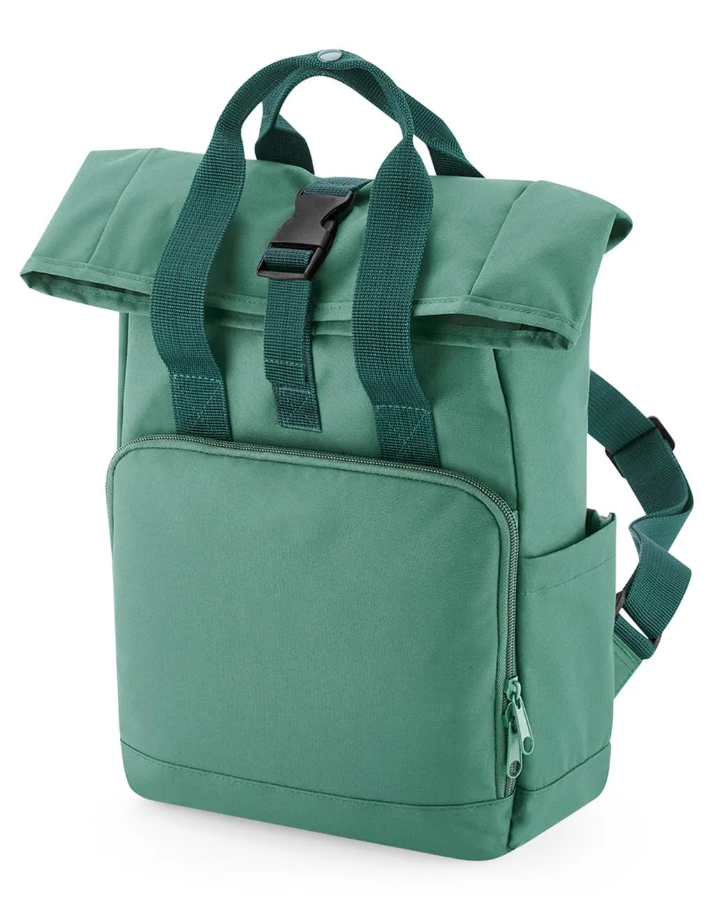 Recycled Backpack Mini Twin Handle Roll-Top - 96029