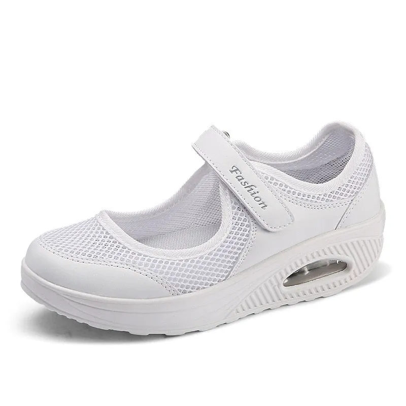 Sneakers Women Summer New Mesh Shake Shoes