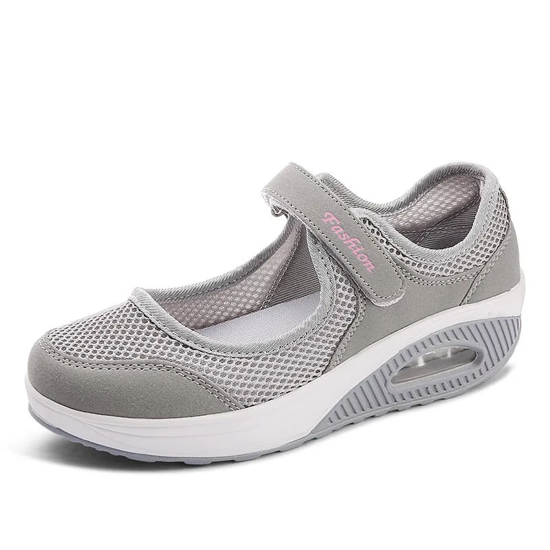 Sneakers Women Summer New Mesh Shake Shoes
