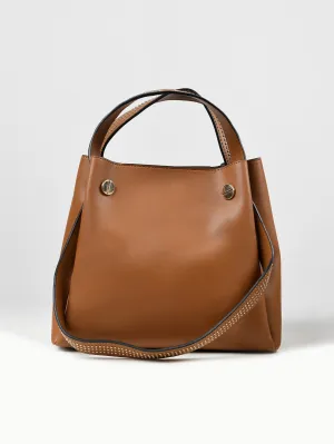 Studded Strap Shoulder Bag