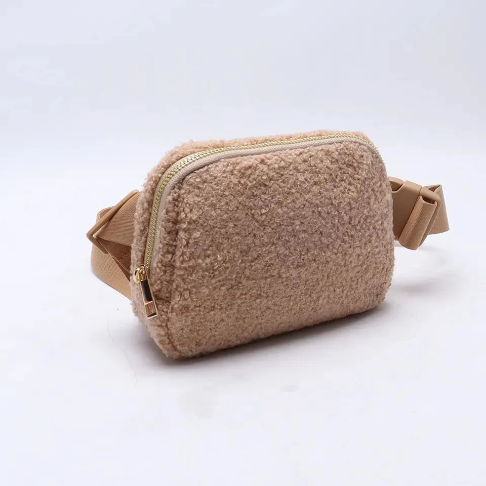 Teddy Waist Bag - Brown