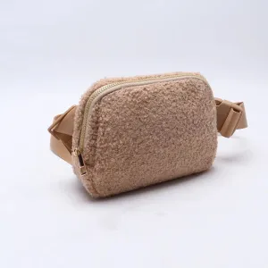 Teddy Waist Bag - Brown