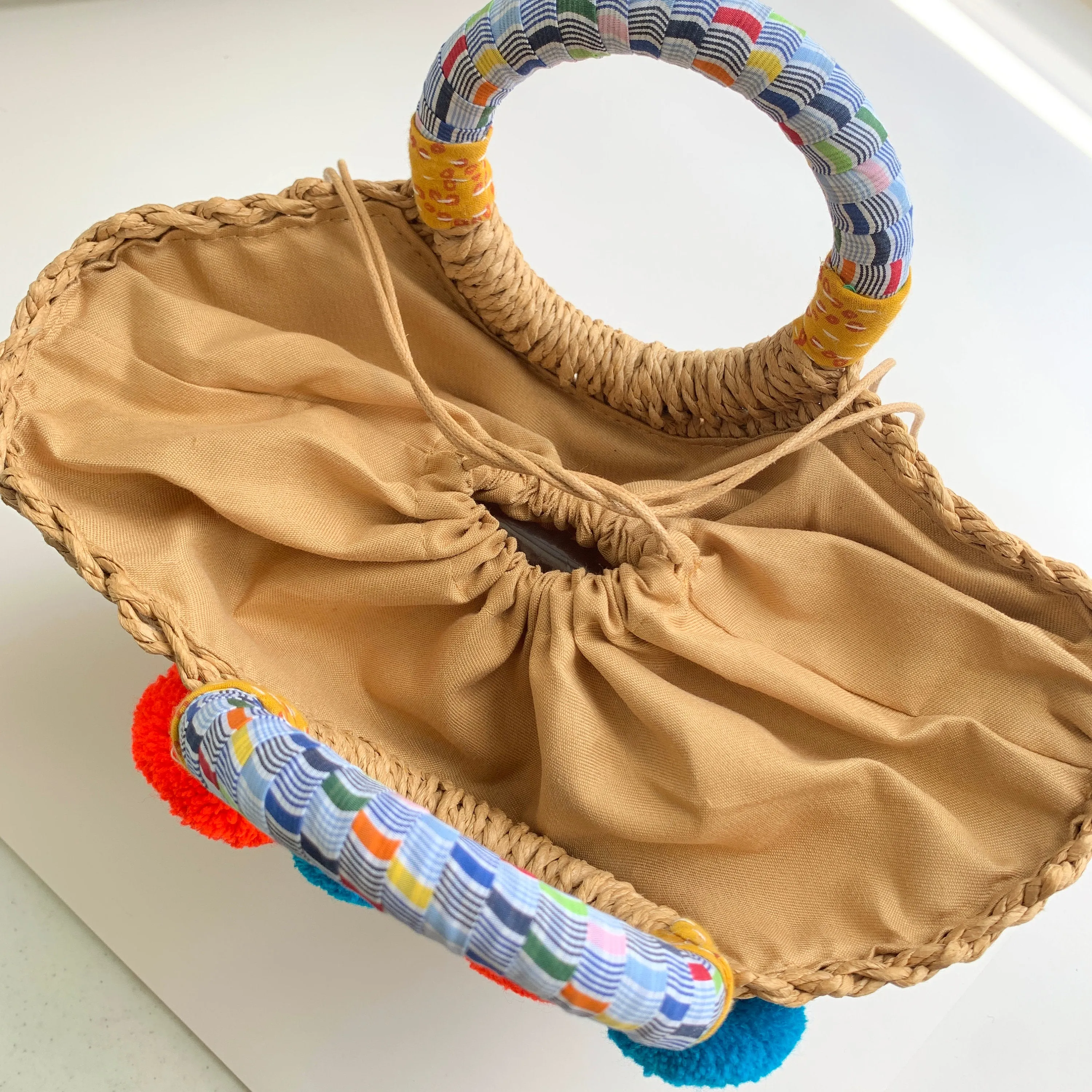 The Blake Straw Handbag - One-of-a-Kind