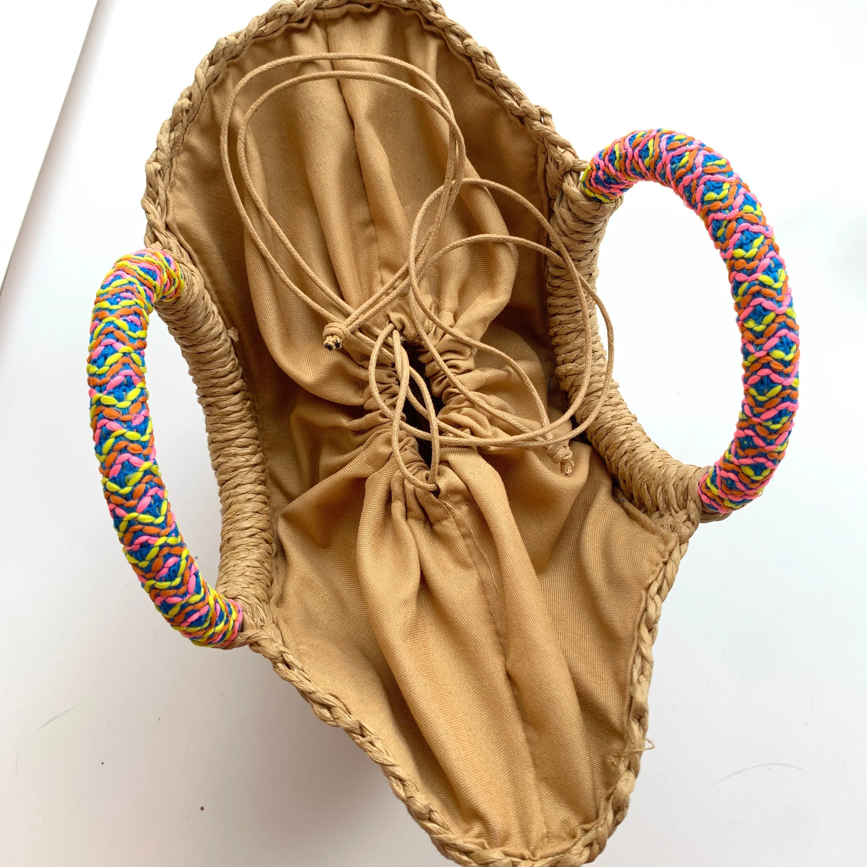 The Sloan Straw Handbag - One-of-a-Kind