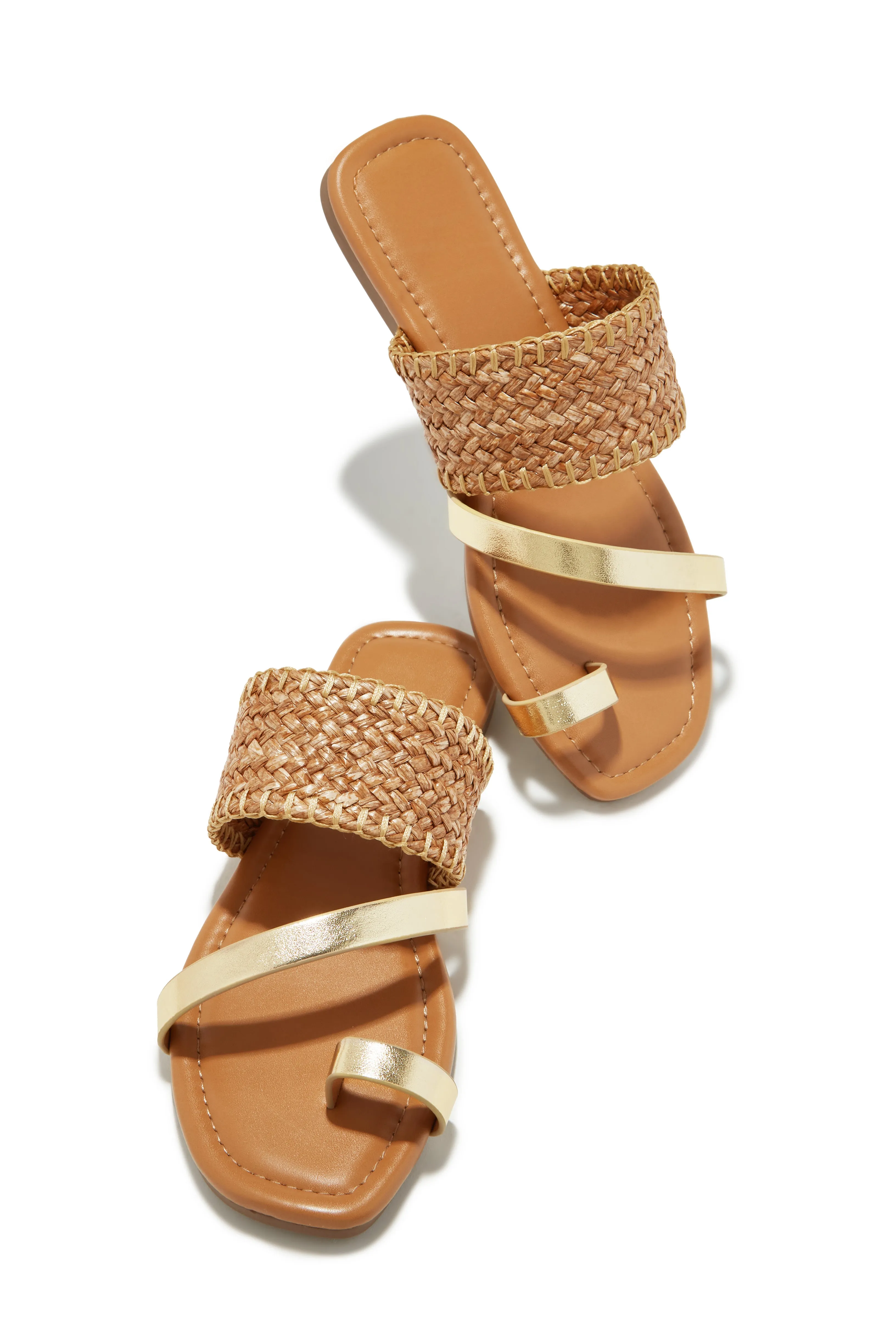 Vacay Approved Slip On Sandals - Bone
