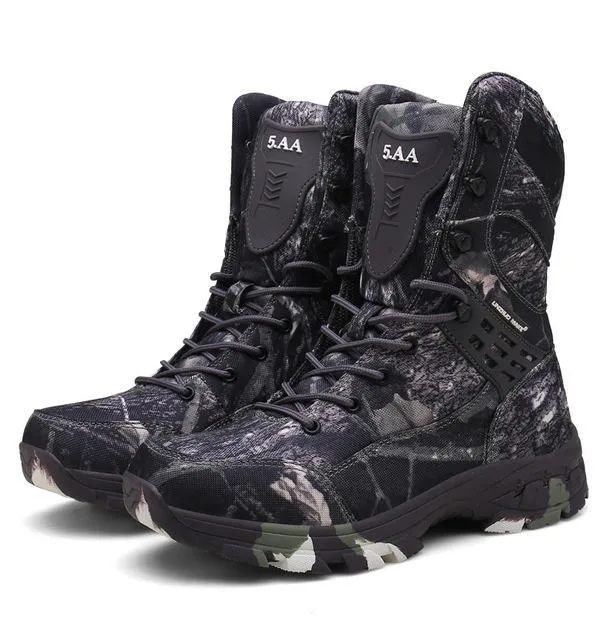 Waterproof Wearable Combat Boots