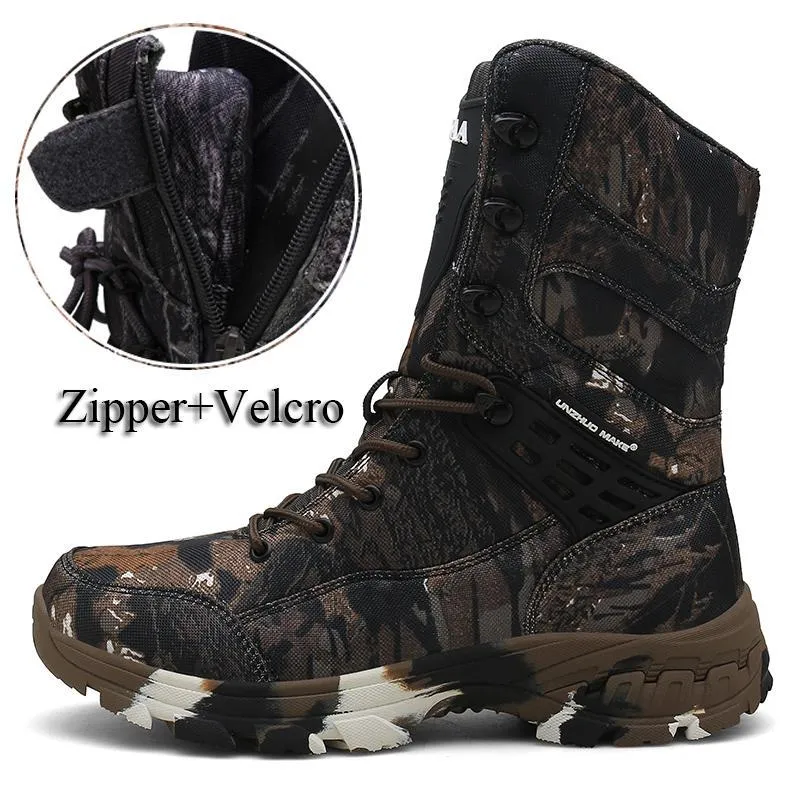 Waterproof Wearable Combat Boots