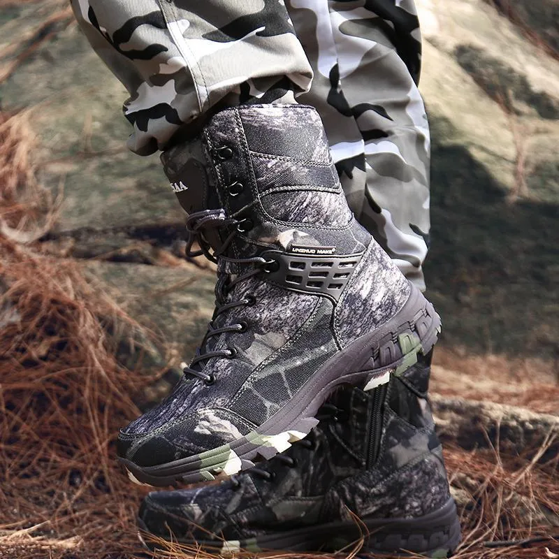 Waterproof Wearable Combat Boots