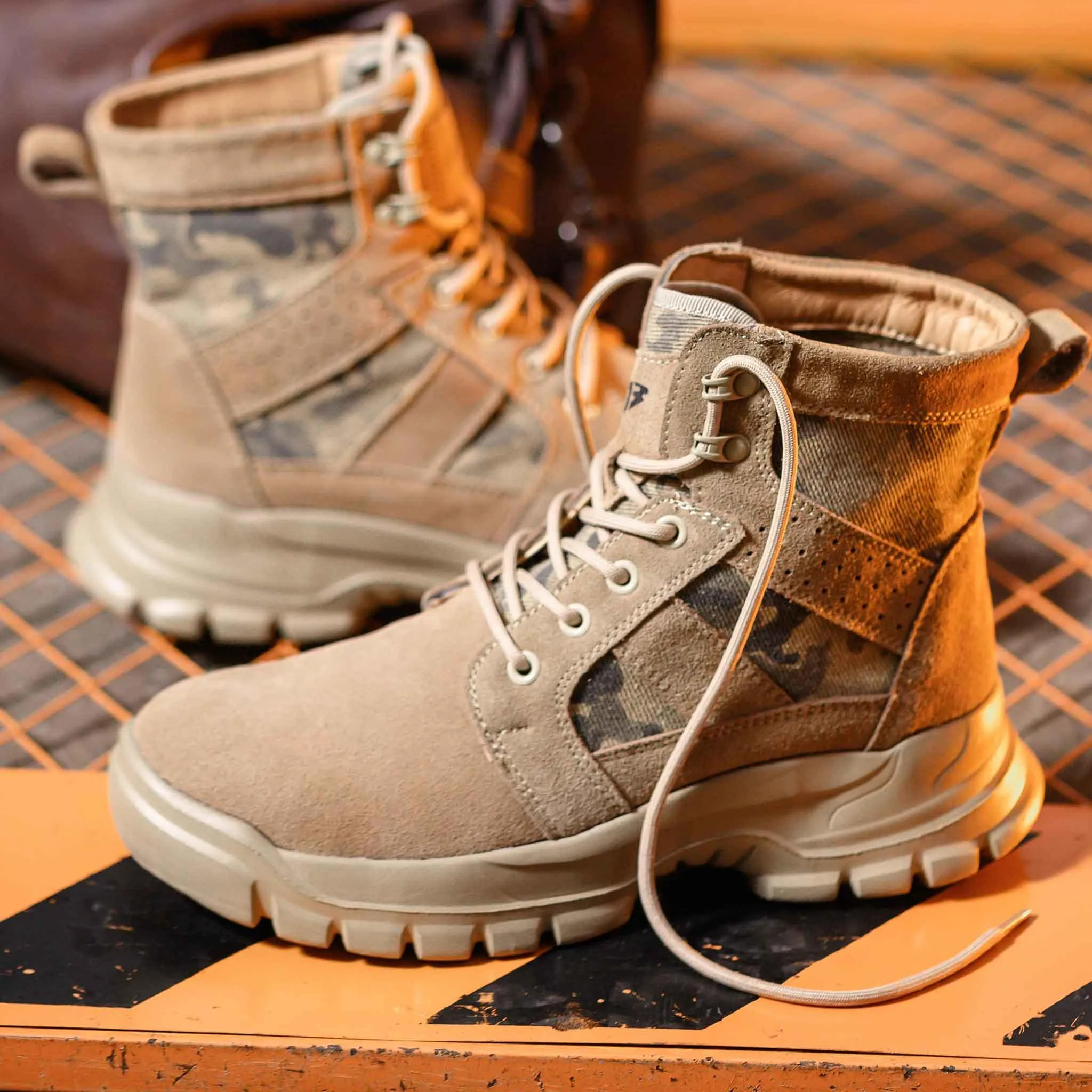 Women's Steel Toe Tactical Boots - Spark Resistant | B300