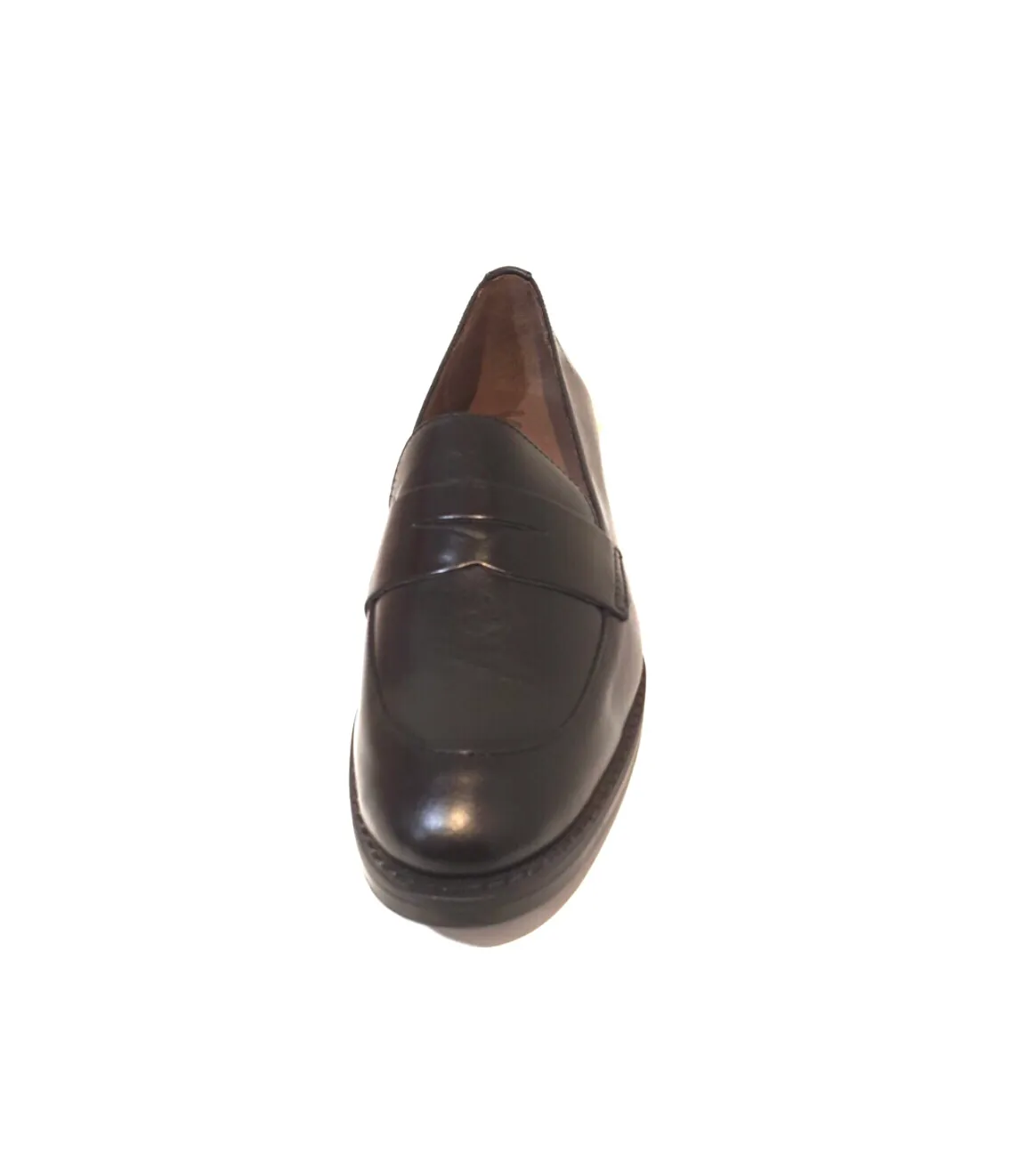 Wonders A-7251 Black Leather Loafer Made In Spain
