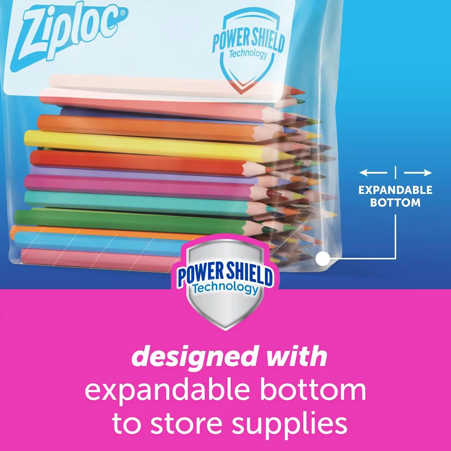 Ziploc Storage Slider Gallon Bags, 120 ct.